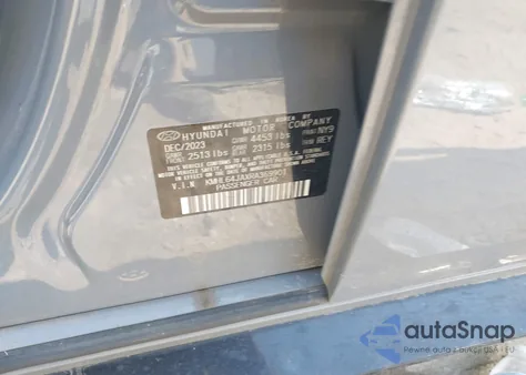 2024 Hyundai Sonata Sel из США, поврежденный, VIN KMHL64JAXRA369901